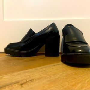Steve Madden platform loafers